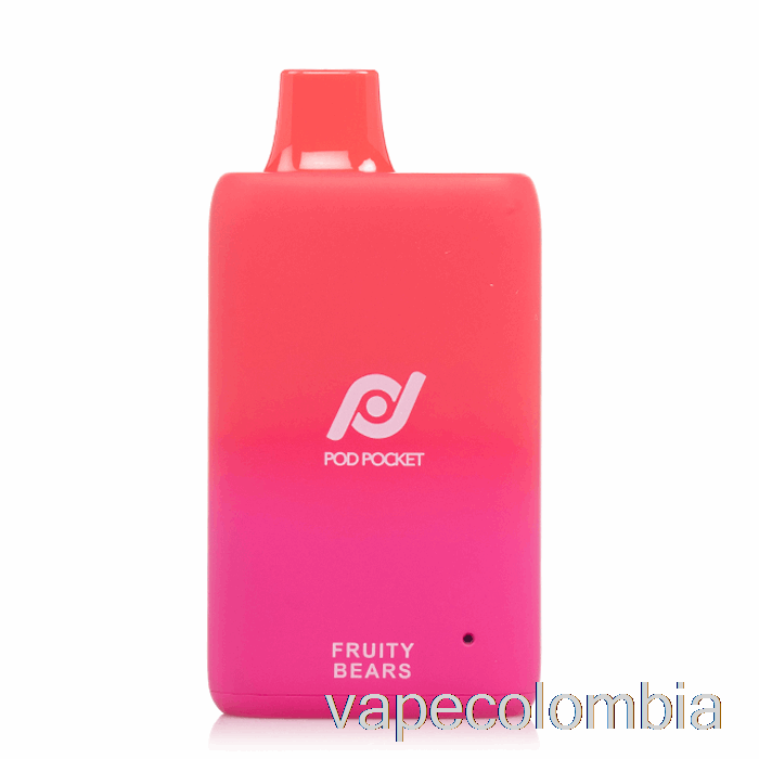 Vape Kit Completo Pod Pocket 7500 0% Cero Nicotina Desechables Osos Afrutados